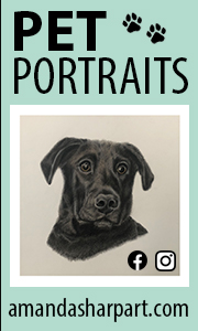 Pet Portraits by Amanda Sharp Art
